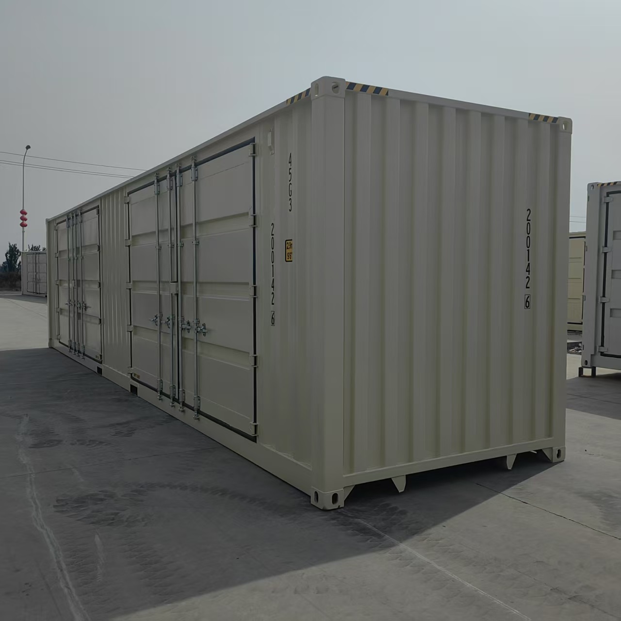 40ft sisih wadhah kothak Tinggi
